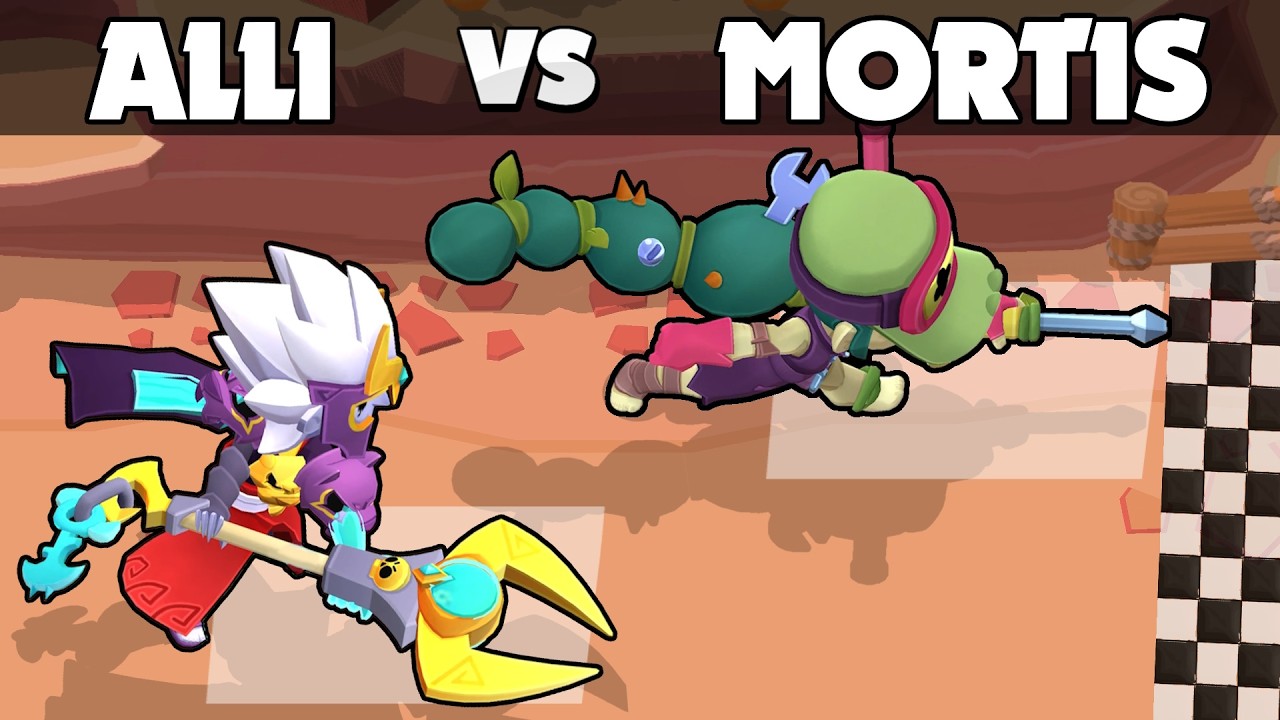 ALLI vs MORTIS ⭐ Brawl Stars
