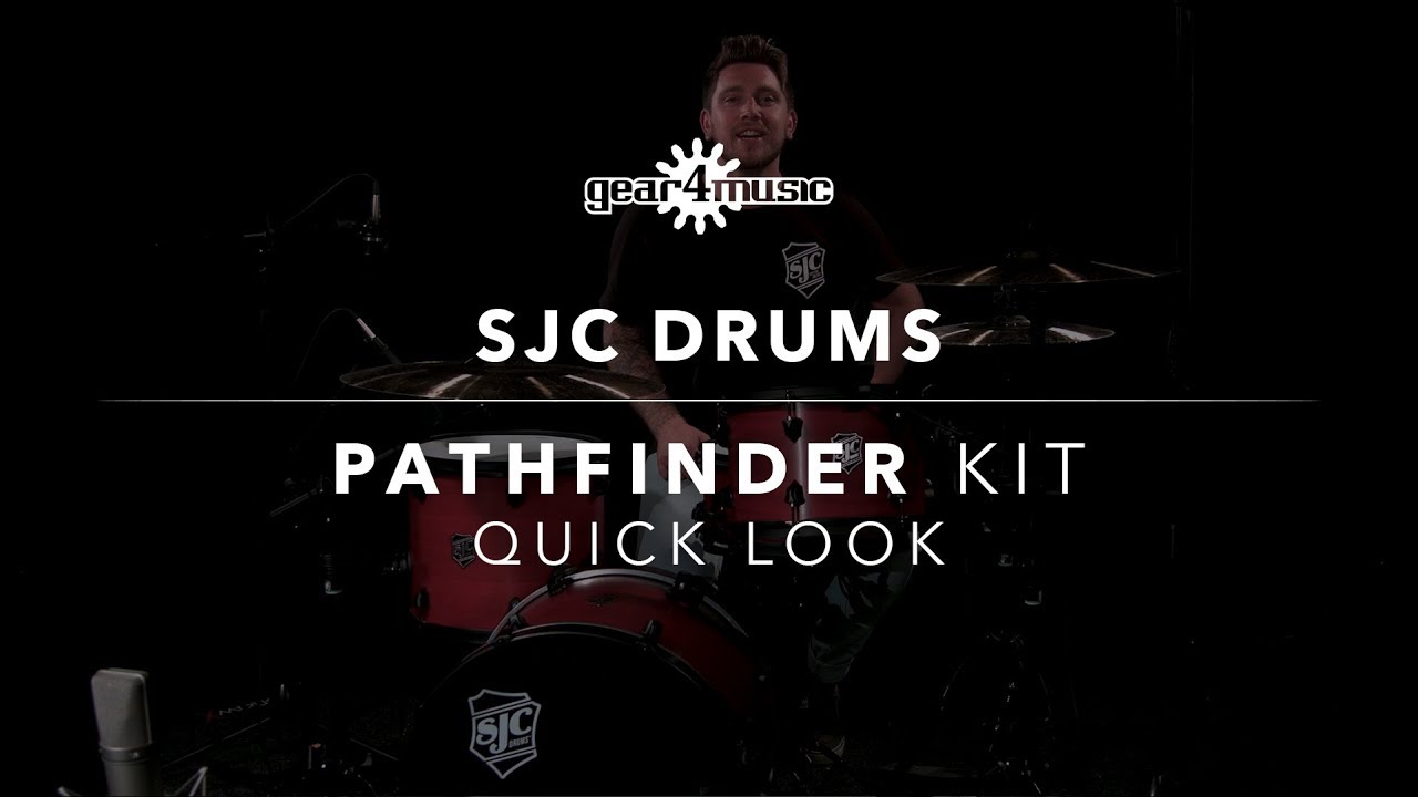 SJC Drums Pathfinder Kit | Gear4music Demo