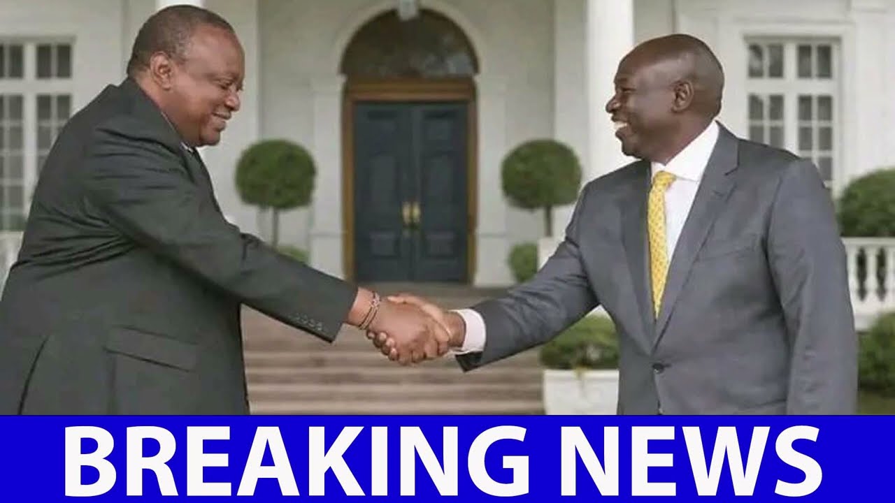 BREAKING: Gachagua and Uhuru handshake finally sends Ruto home 
