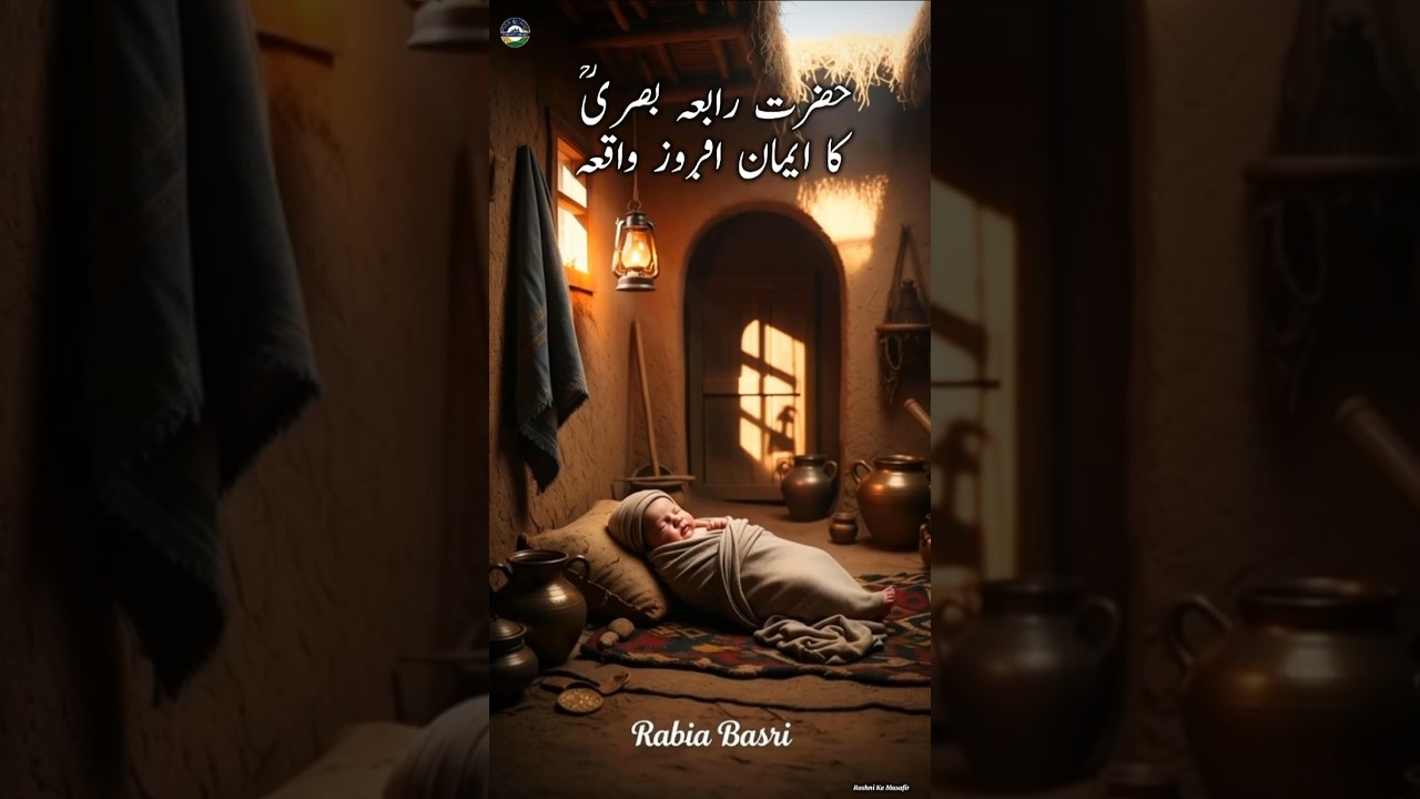 Hazrat Rabia Basri r.a ka Waqiya.#RabiaBasri #IslamicShorts #shorts