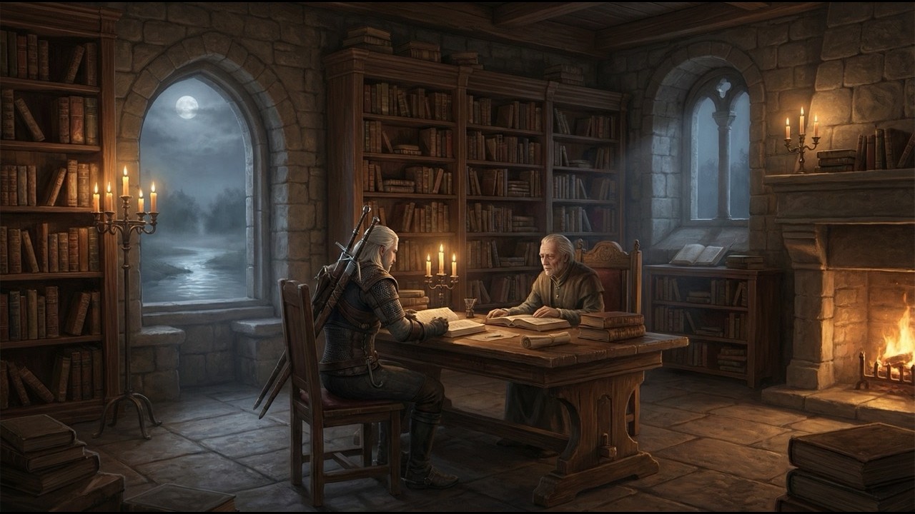 The Witcher Who Was Not Needed | Calm Sleep Story from the Northern Realms | The Witcher Ambient