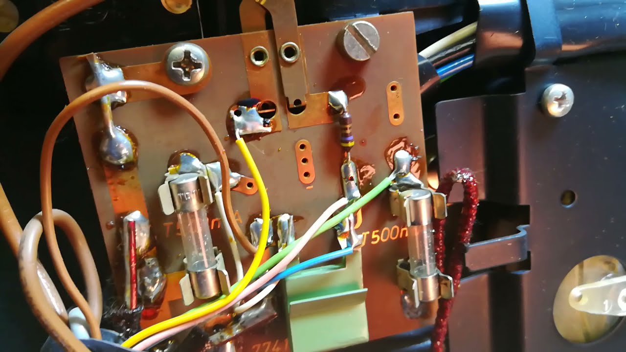 Riparazione autofocus proiettore dia Perkeo S250