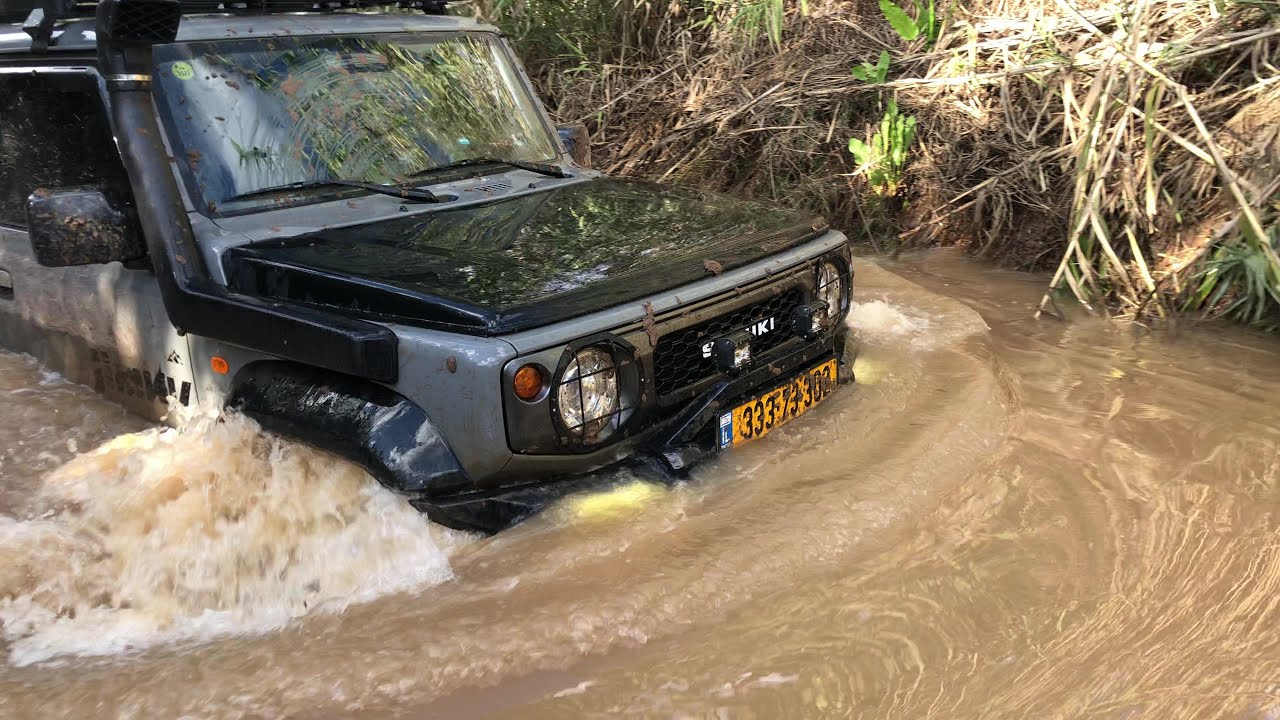Suzuki Jimny Cross River Преодоление брода