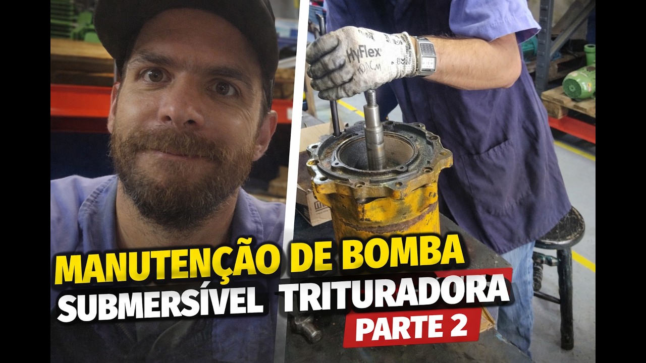 COMO CONCERTAR UMA BOMBA SUBMERSIVEL TRITURADORA P2