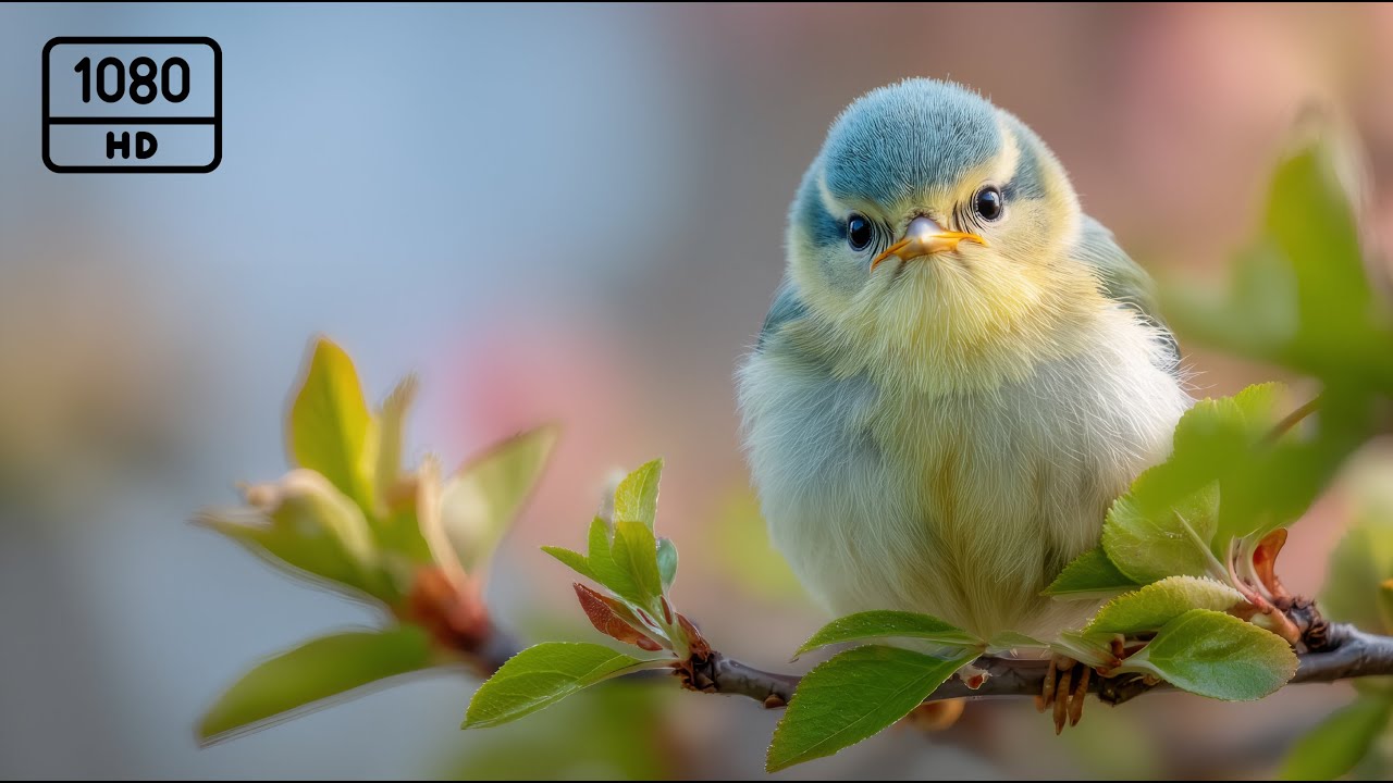 Little Wings in the Spring Air 🌸 Gentle Birds and Soft Piano in a Quiet Blooming Morning