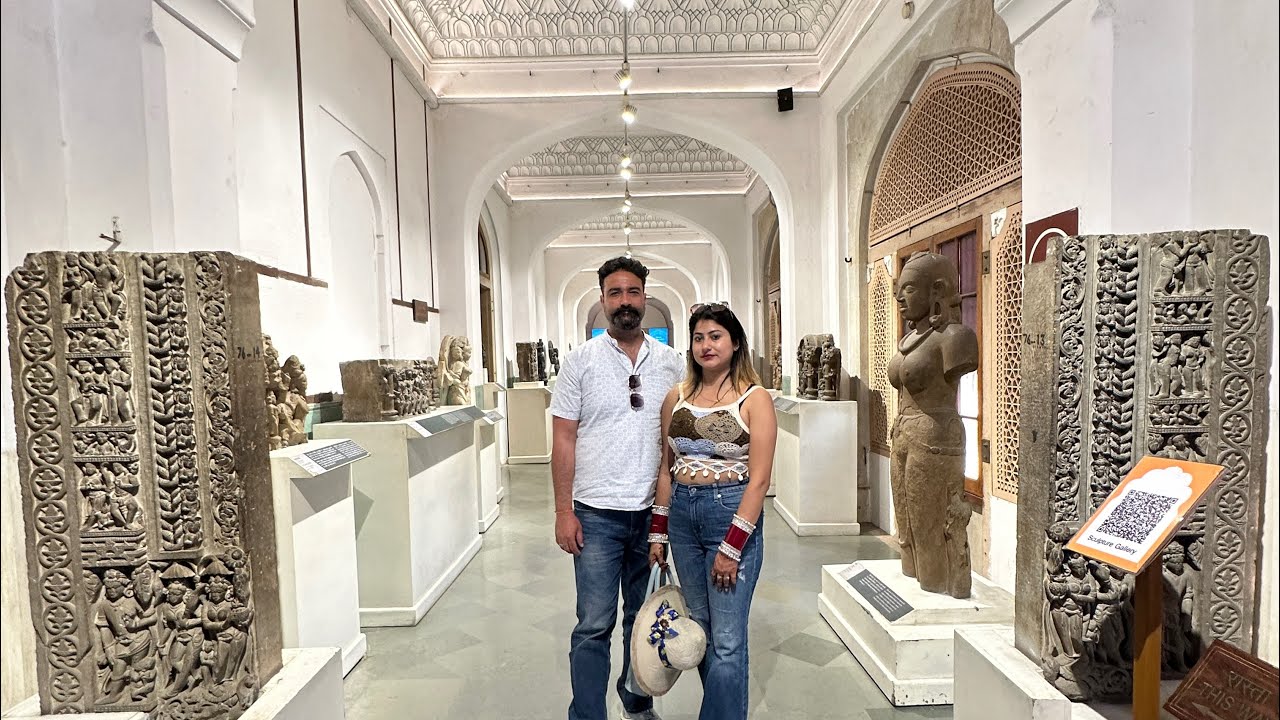￼ Albert Hall Museum in Jaipur || Arti Aru