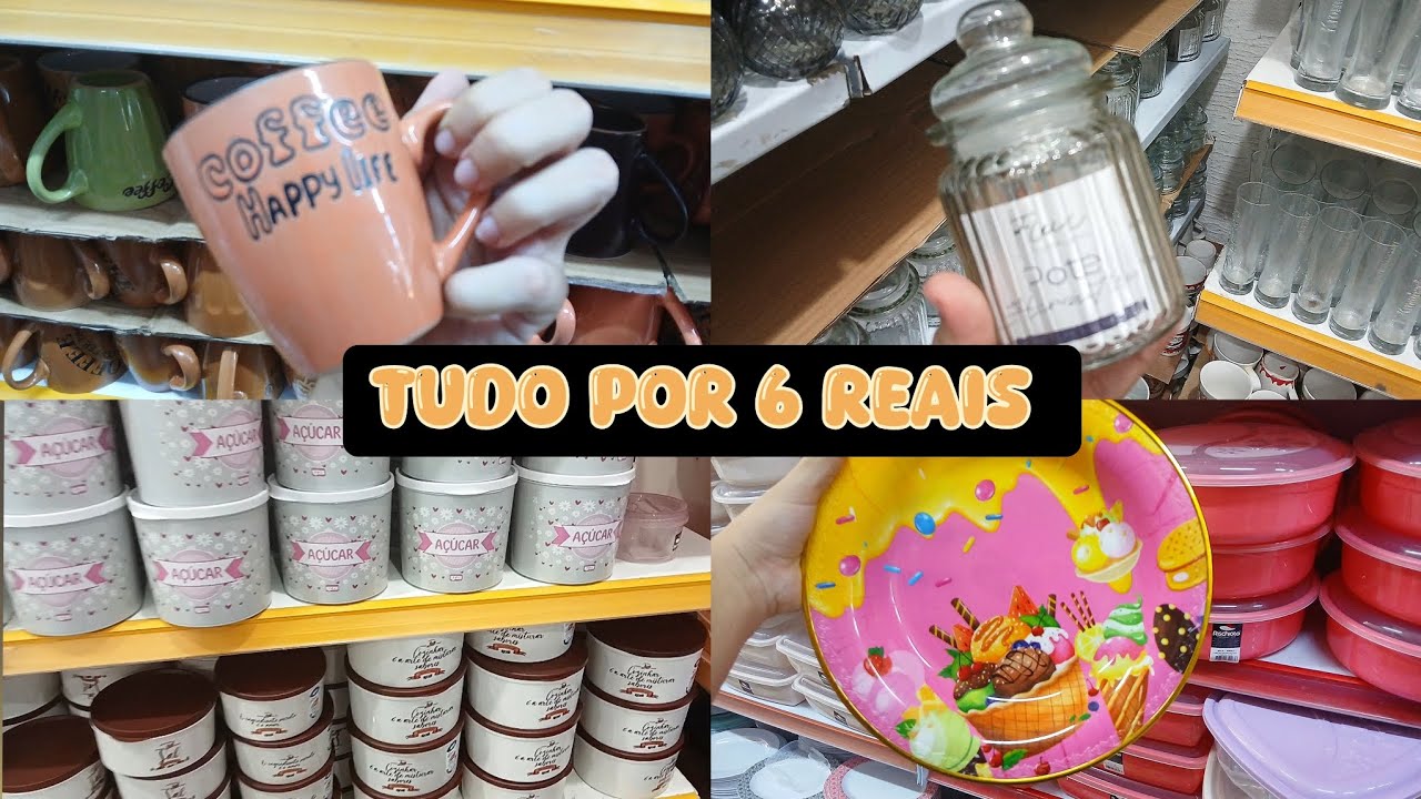 VAMOS CONFERIR AS NOVIDADES DA LOJA DE PREÇO UNICO R$ 6,00 - RECIFE-PE 