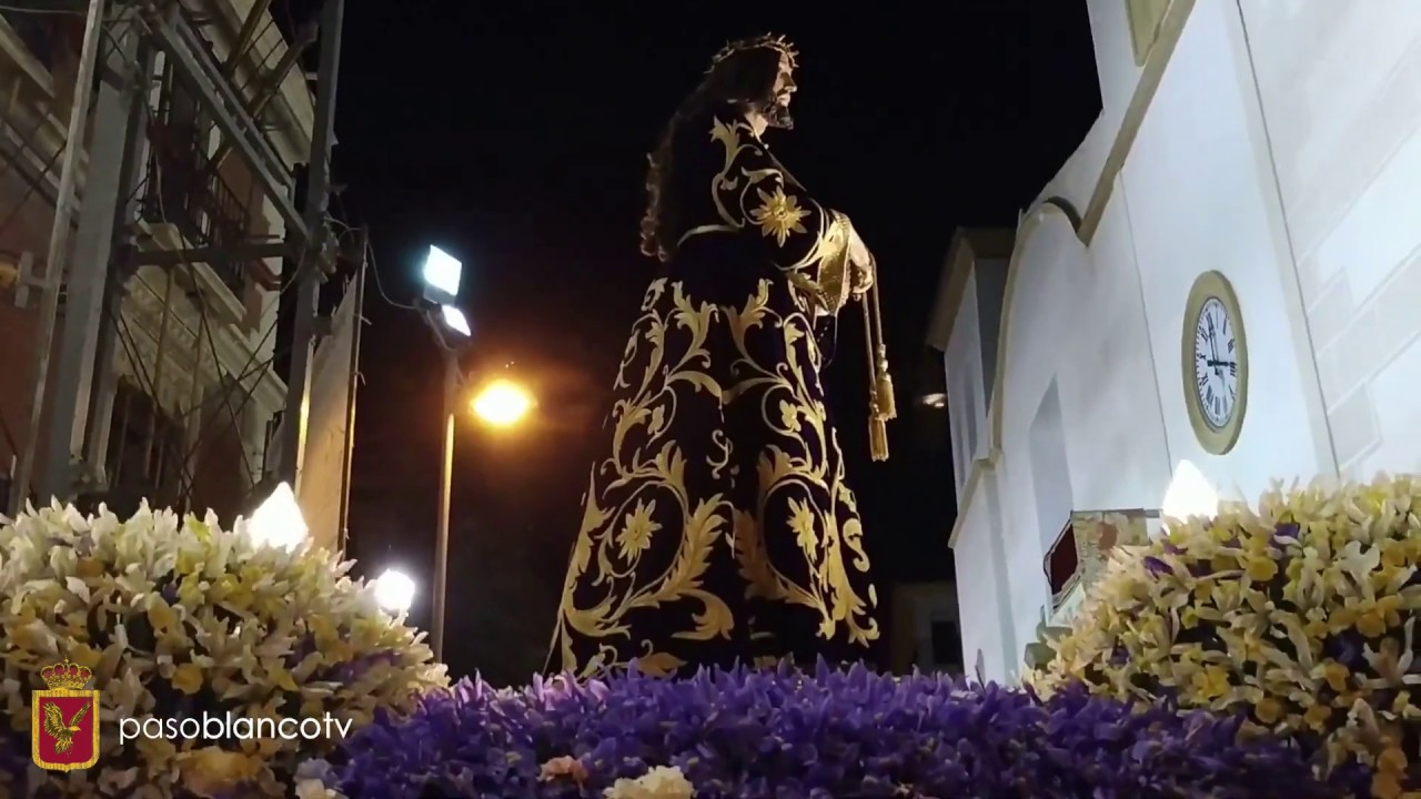 Legión española Cantando el Novio de la muerte al Cristo del Rescate Paso Blanco Lorca