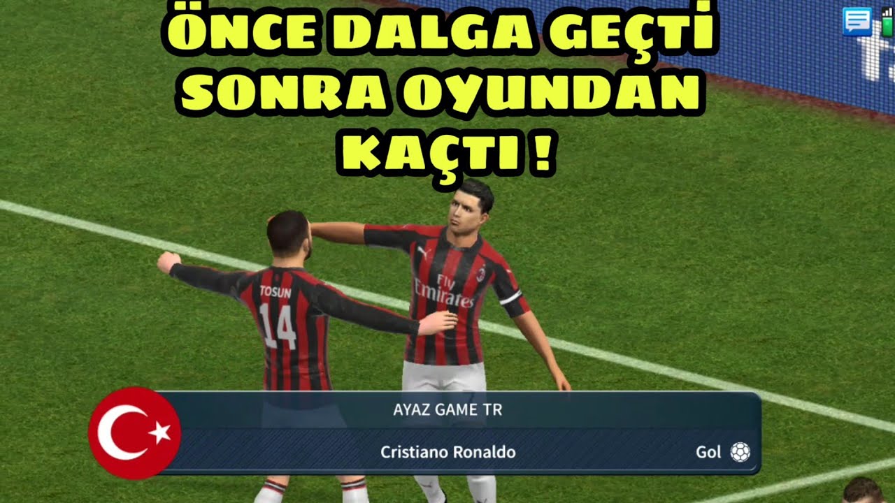 ÖNCE DALGA GEÇTİ | SONRA KAÇTI ONLİNE MAÇ | DREAM LEAGUE SOCCER 2019