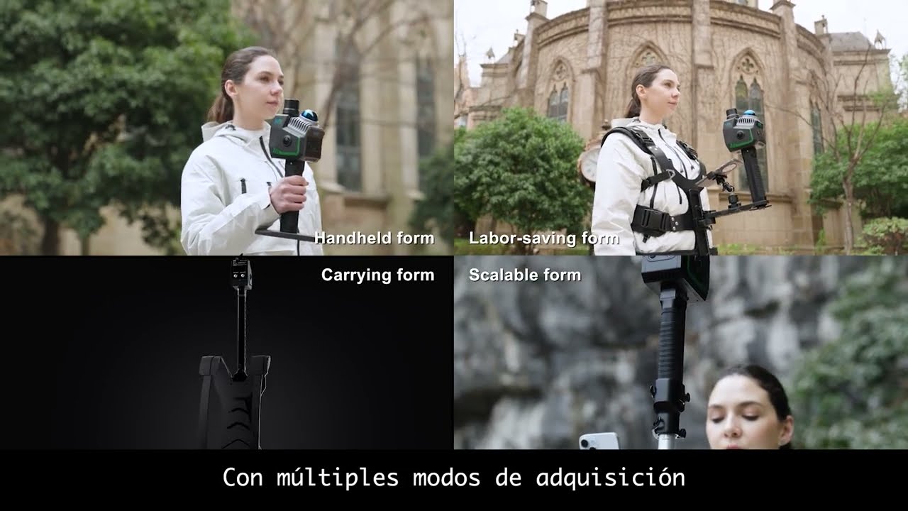 LiGrip O2 LITE – SLAM/VSLAM portátil, color en tiempo real y RTK | LiDAR Perú