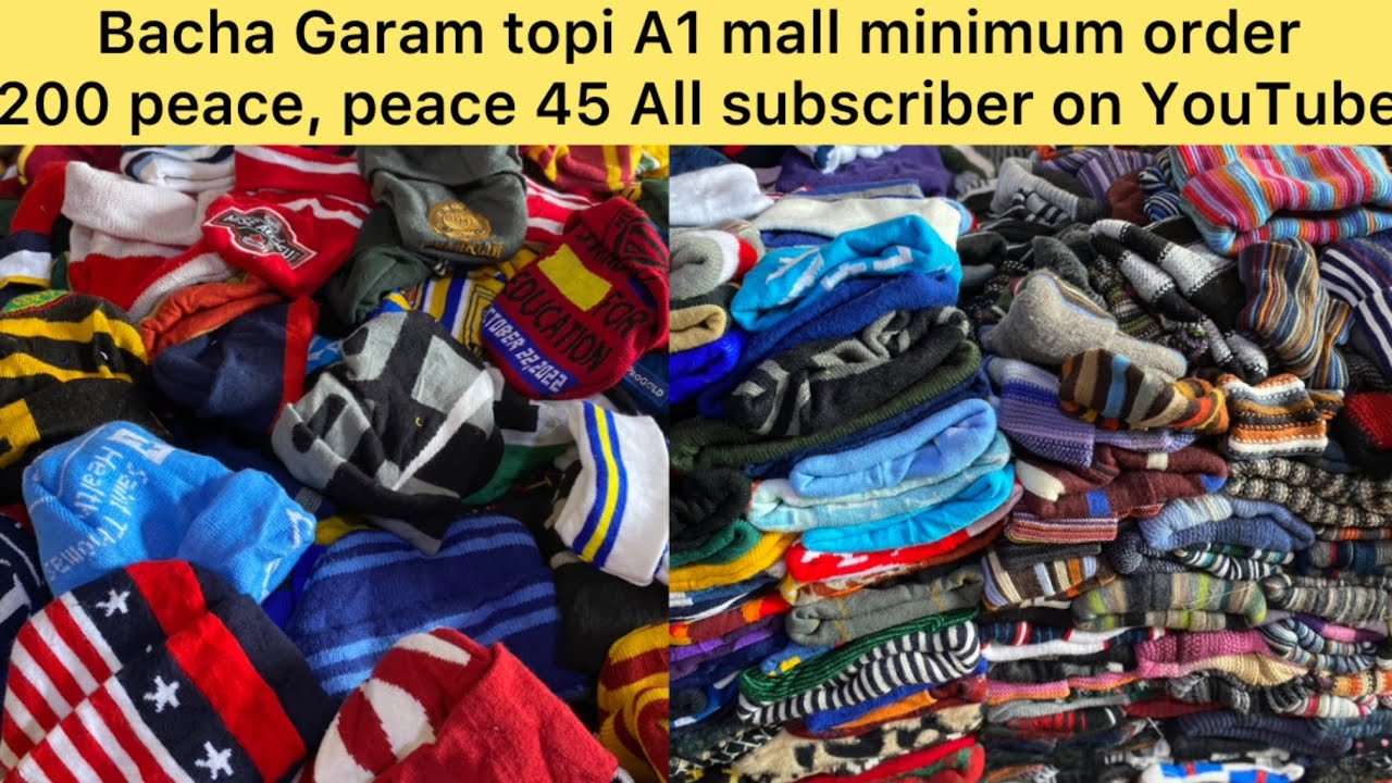 Garam topi A1 Mall available Hai both comprise me minimum order200 peace contact number