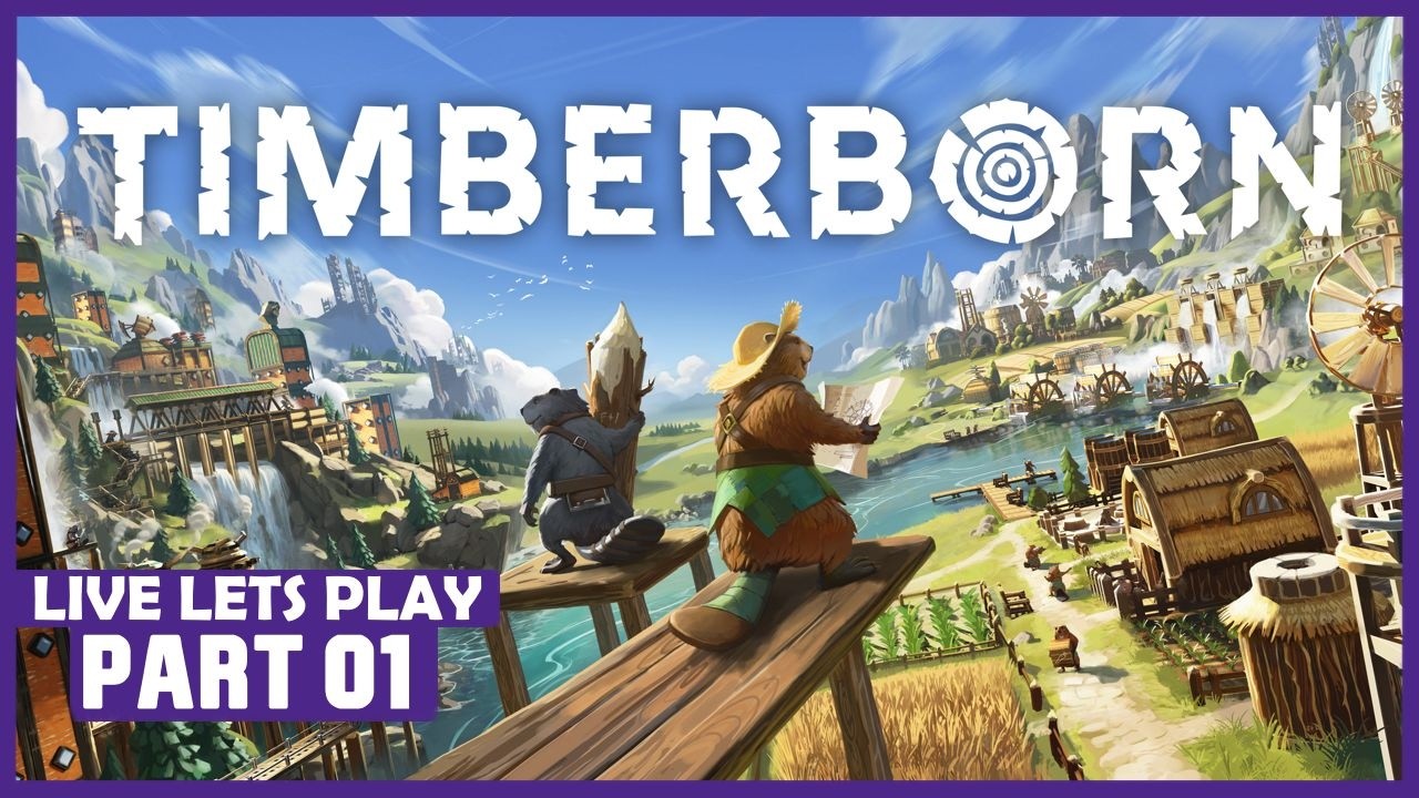 TIMBERBORN 1.0 #01 🔴 TWITCH STREAM vom 16.03.2026 🔴 VOD | LIVE LET'S PLAY