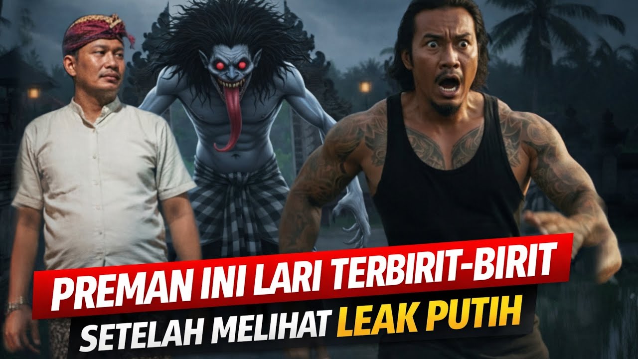 HEBOH🔴PREMAN INI SALAH PILIH LAWAN, LARI TERBIRIT-BIRIT SETELAH MELIHAT LEAK PUTIH MILIK BLI KADEK