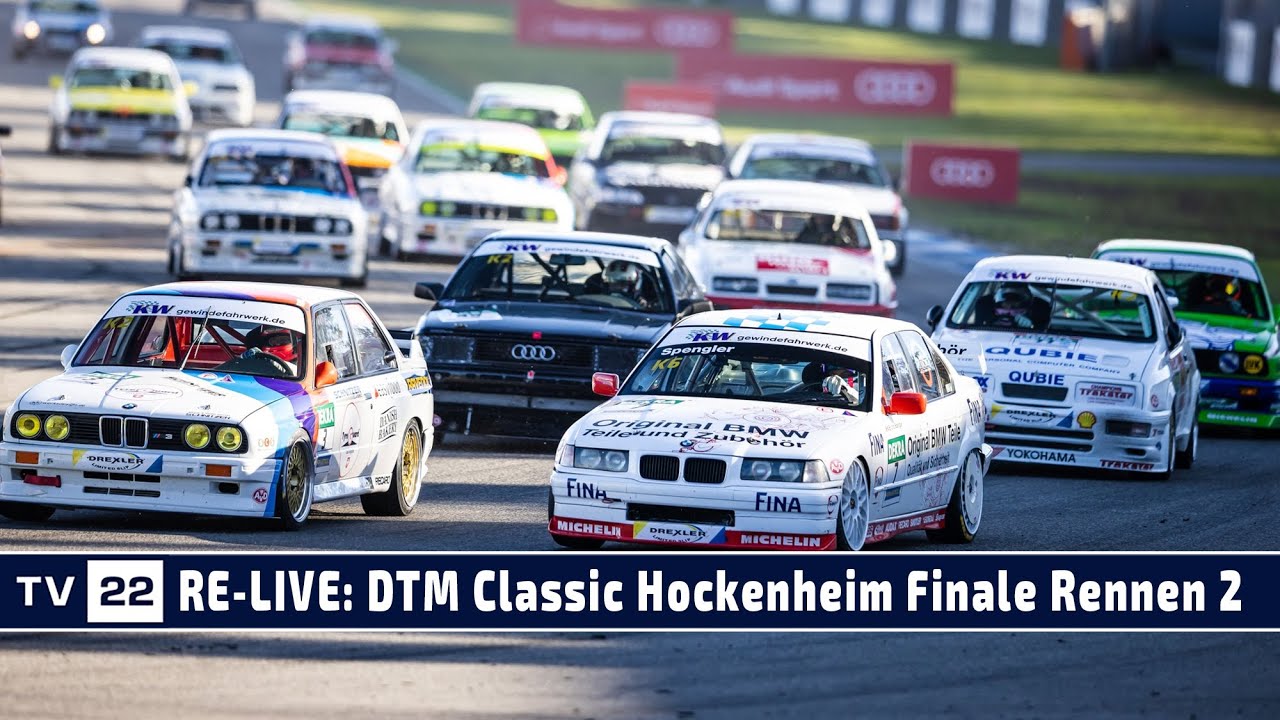 MOTOR TV22: RE-LIVE DTM Classic Finale am Hockenheimring mit Bruno Spengler Rennen 2 2022