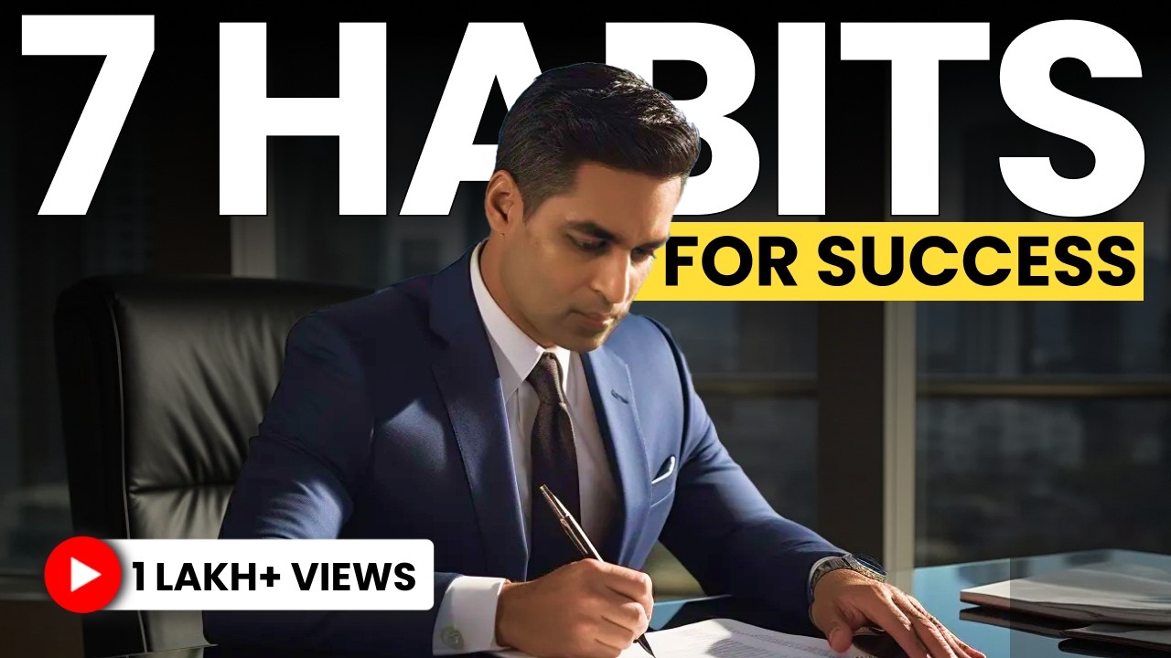 Mastering 'The 7 Habits of Highly Effective People' | Personal Development | Warikoo Hindi