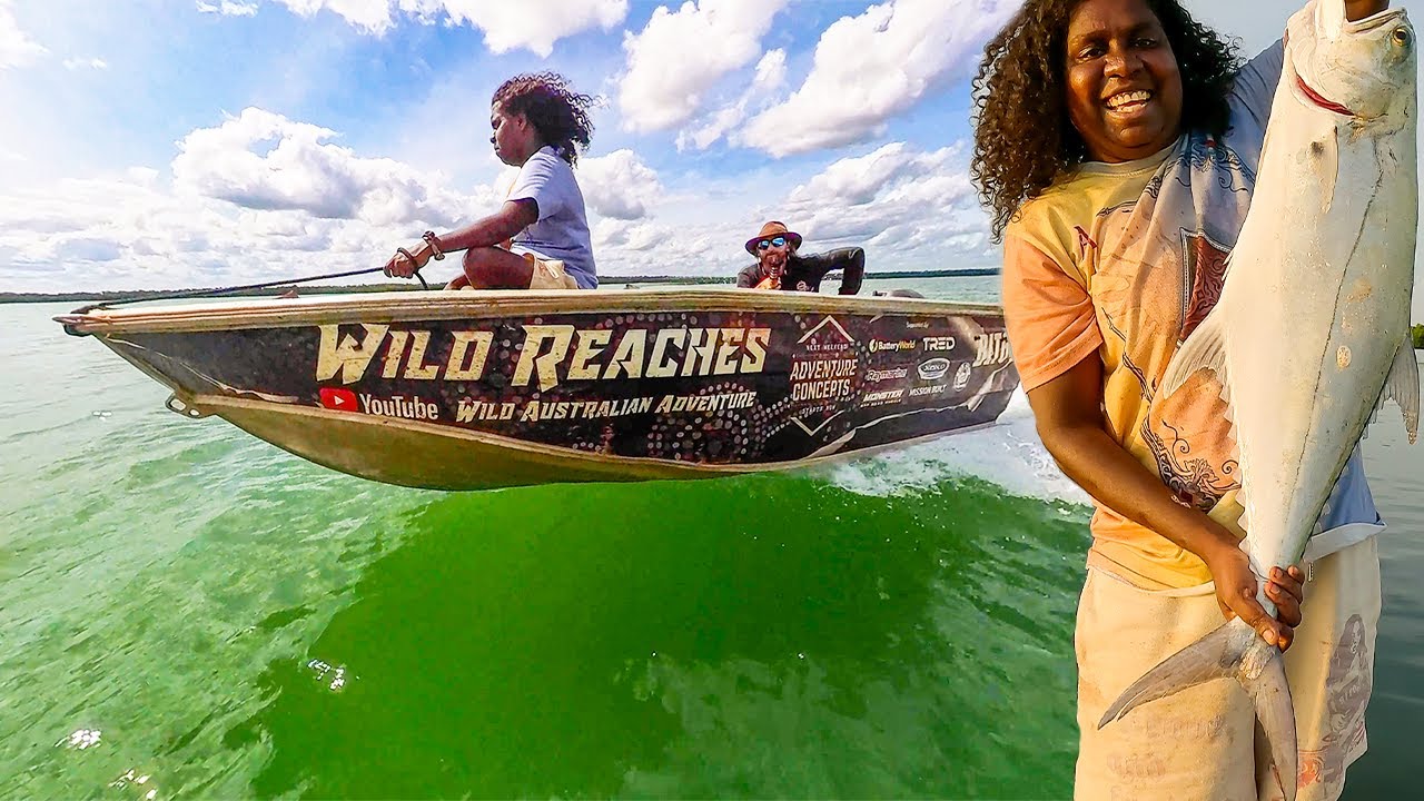 EPIC Fishing adventure | Big Queenfish and BARRAMUNDI