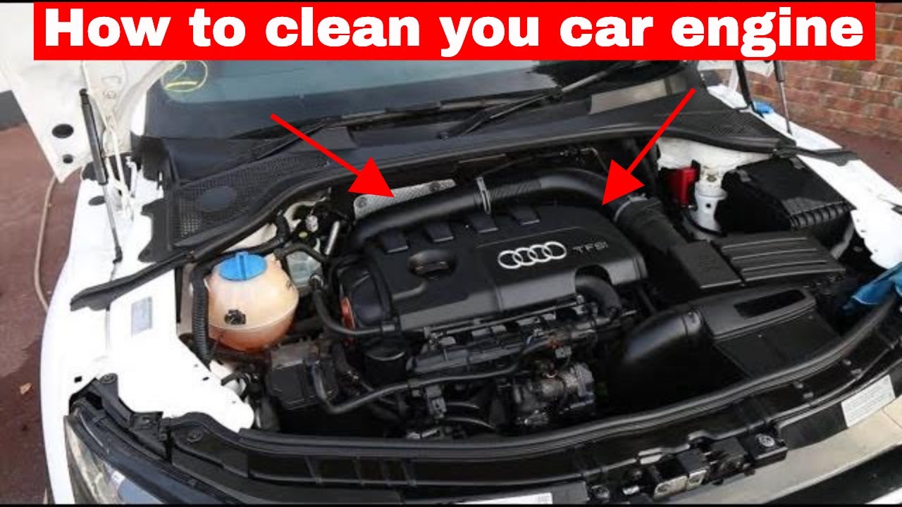 Cleaning the engine and interior of my TT