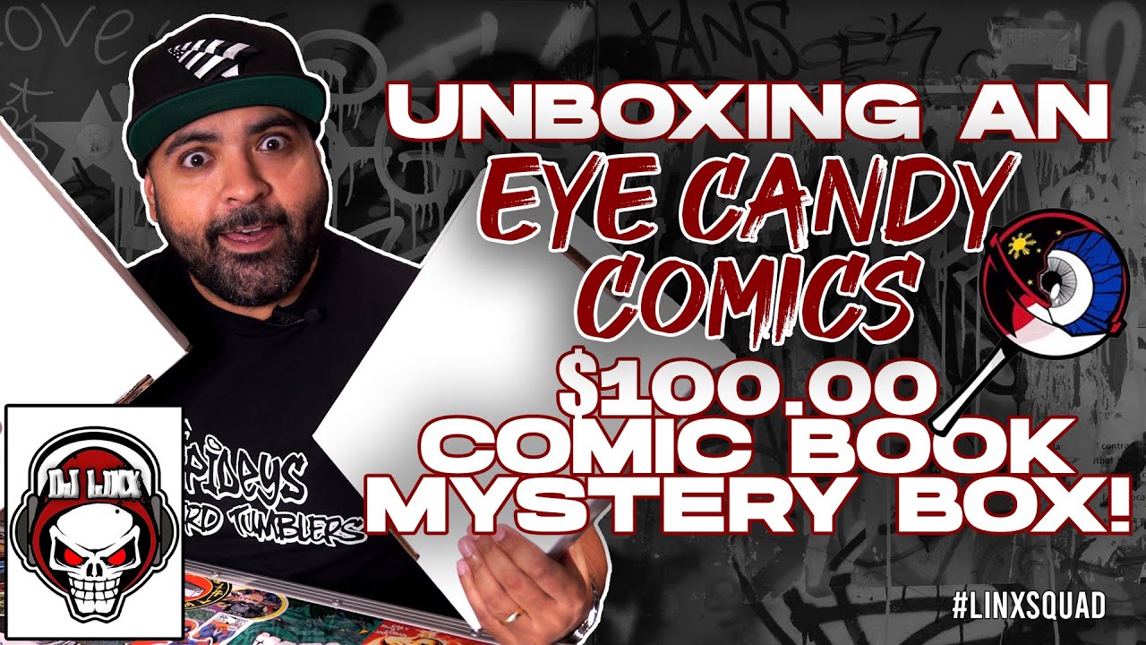 UNBOXING AN EYE CANDY $100 COMIC BOOK MYSTERY BOX! WE HIT THE GP BOX!!!