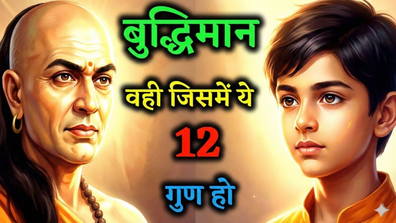 बुद्धिमान व्यक्ति में ये 12 लक्षण होते हैं | Chanakya Niti | Signs Of Intelligent Person
