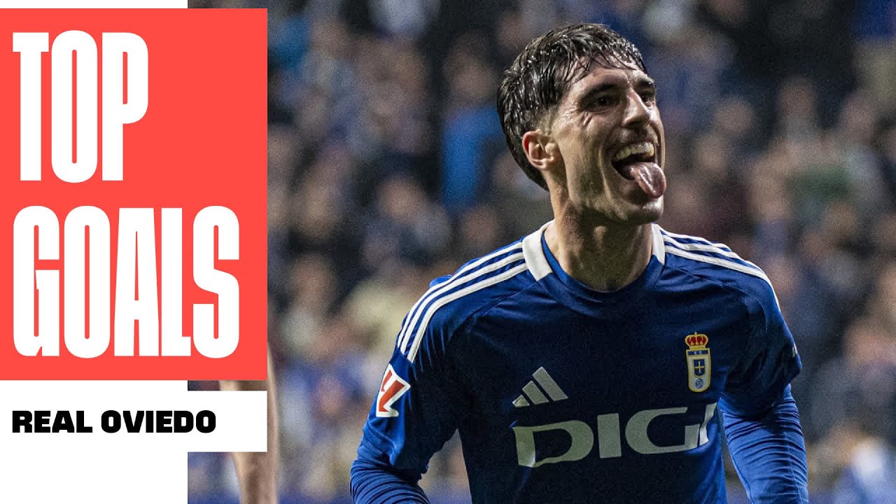 &iexcl;Los 10 MEJORES GOLES del REAL OVIEDO  2024/25!