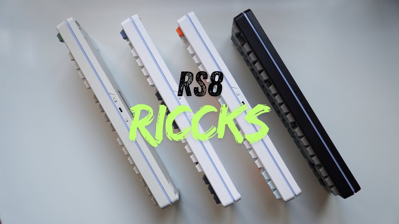 RICCKS RS8 - Siêu phẩm phím cơ huỷ diệt phân khúc 800K