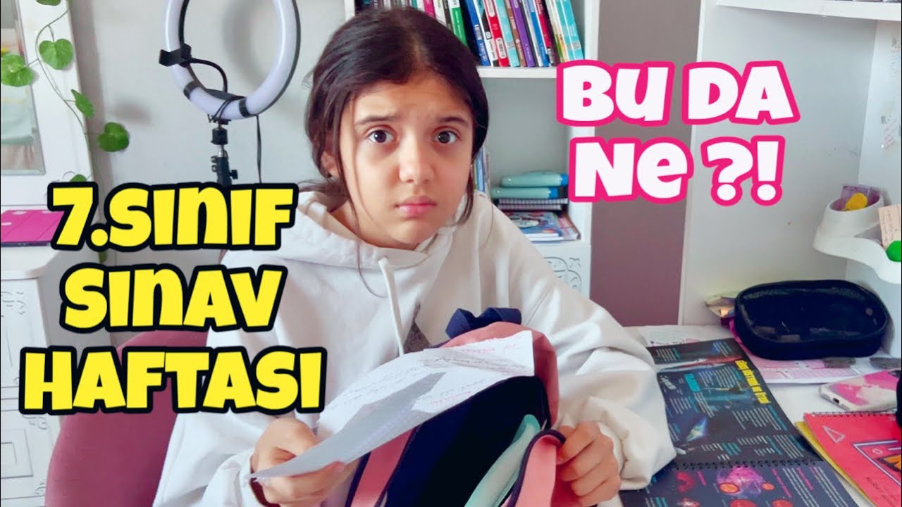 Ders Çalışma Vlog 7. Sınıf Fen Bilgisi 1.dönem 2.yazılı Sınav Haftası