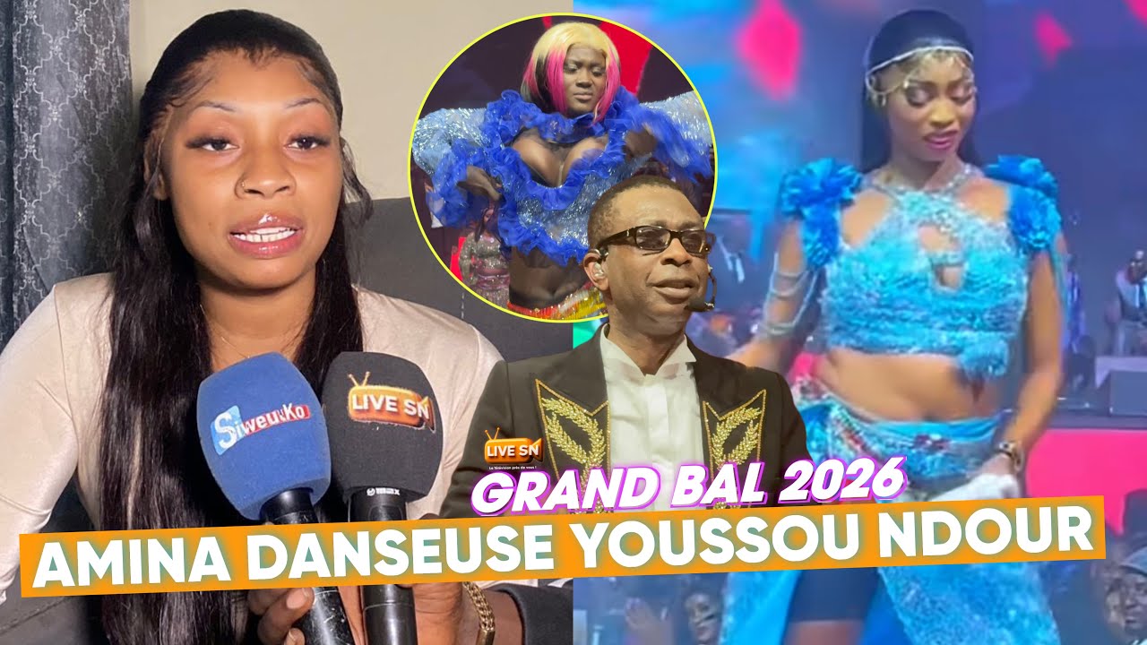 Après le grand bal, Amina la danseuse de Youssou ndour fait des révélations sur le grand bal #livesn