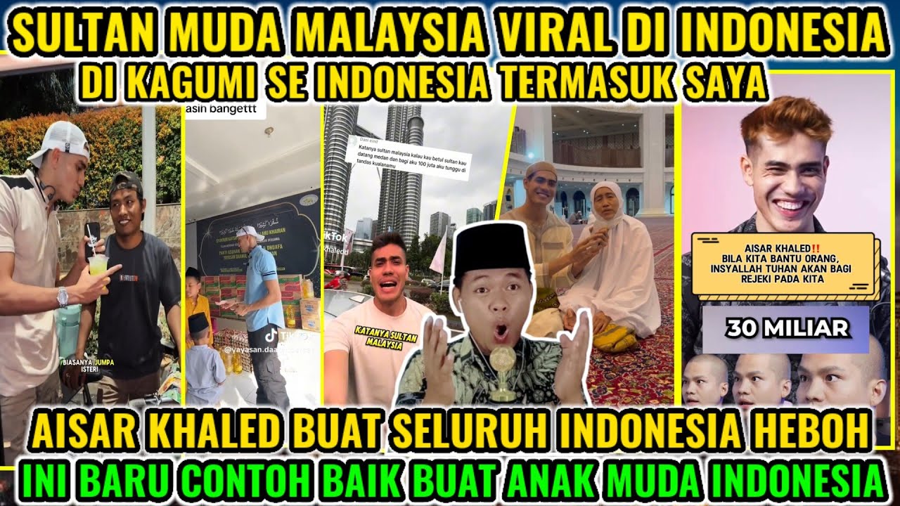 KEDATANGAN AISAR KHALED BUAT HEBOH SELURUH INDONESIA❗BESAR PENGARUHNYA BUAT ANAK MUDA INDONESIA❗