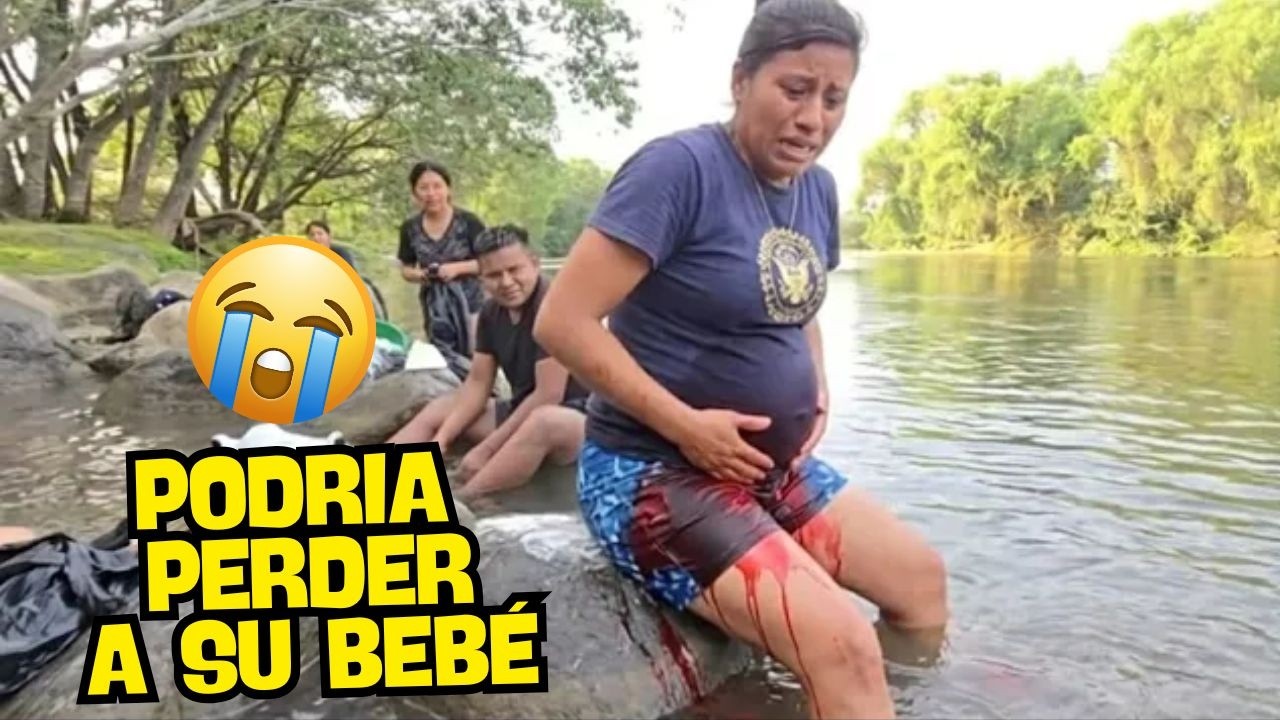 Dios Mio😭Sherli Arriesgó Su Embarazo Y Vean Lo Que Sucedió En El Rio