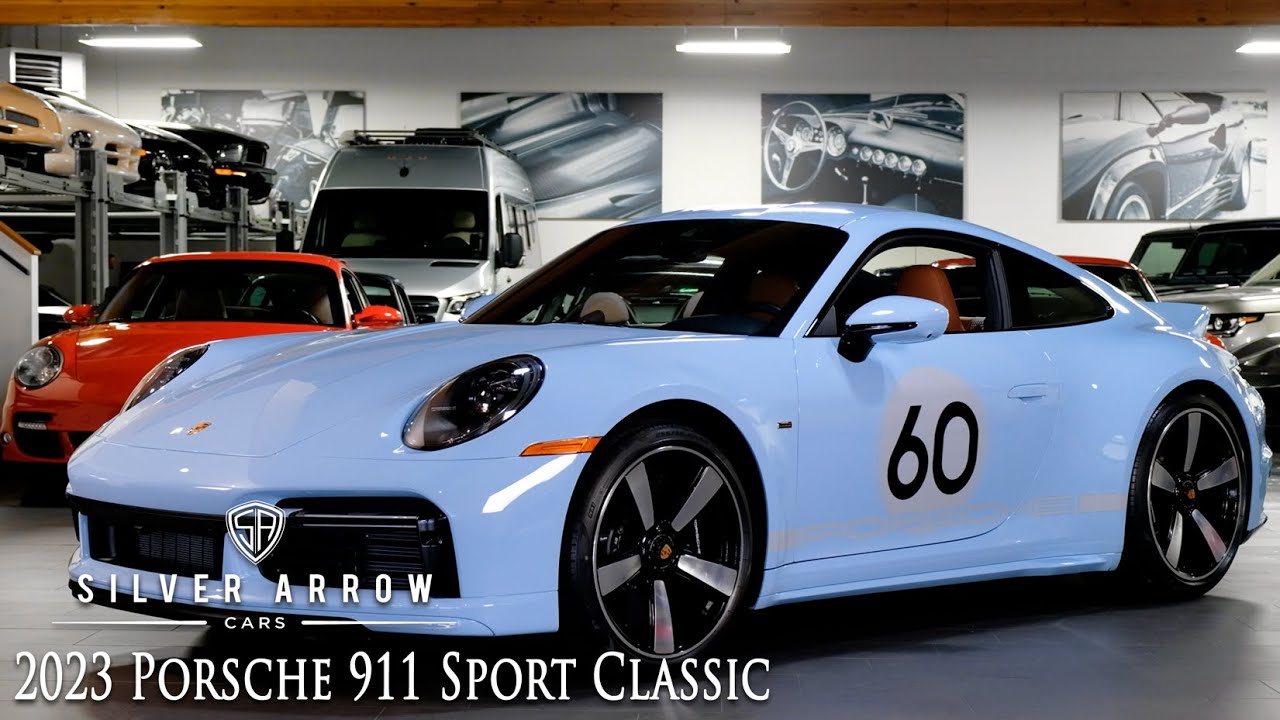2023 Porsche 911 Sport Classic PTS Gulf Blue ~ Silver Arrow Cars Ltd