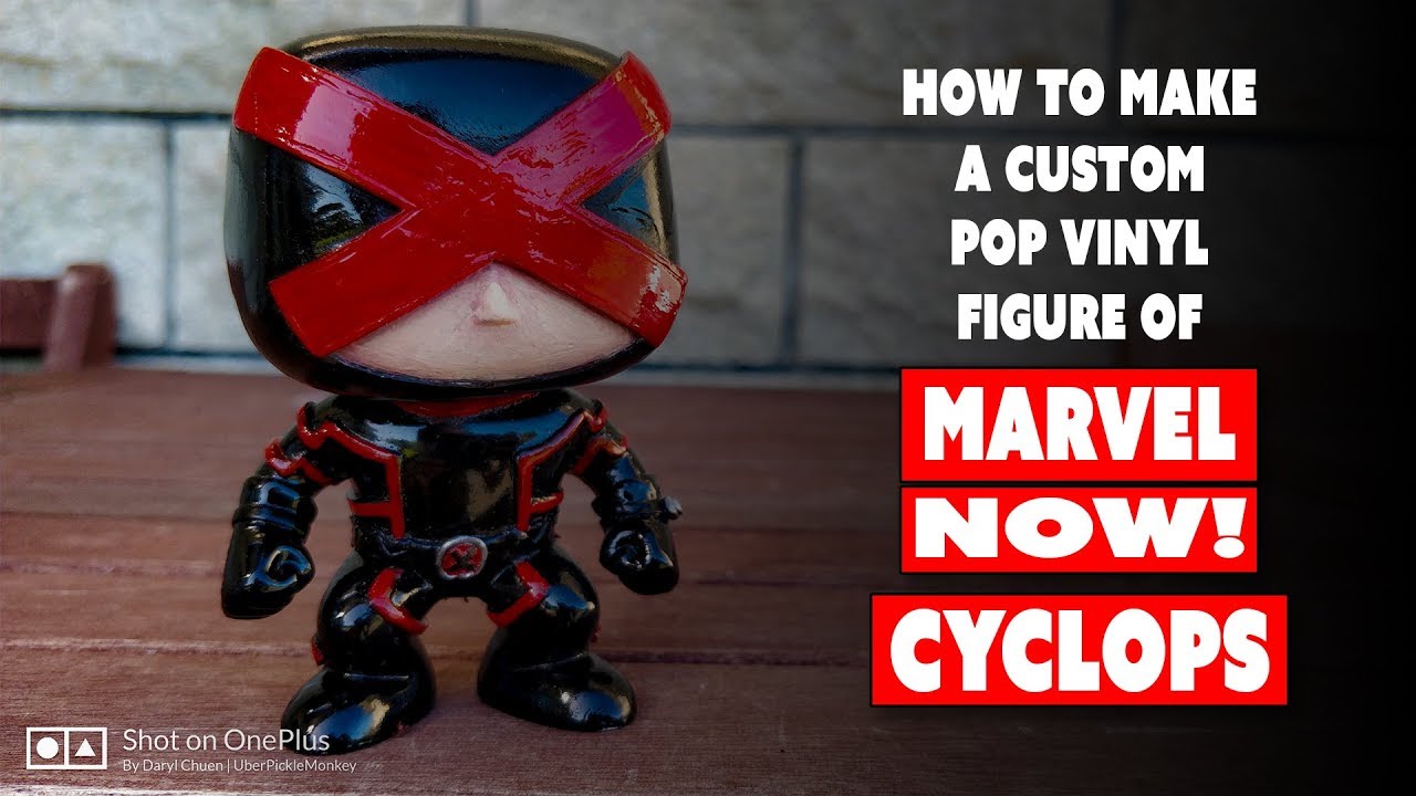 How to Make a Custom Funko Pop Vinyl of Marvel Now! Cyclops