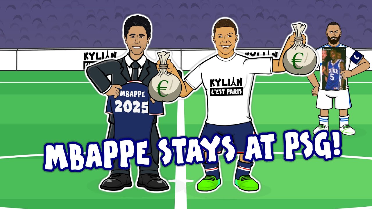 🤑Kylian Mbappe turns down Real Madrid!🤑 He stays at PSG!