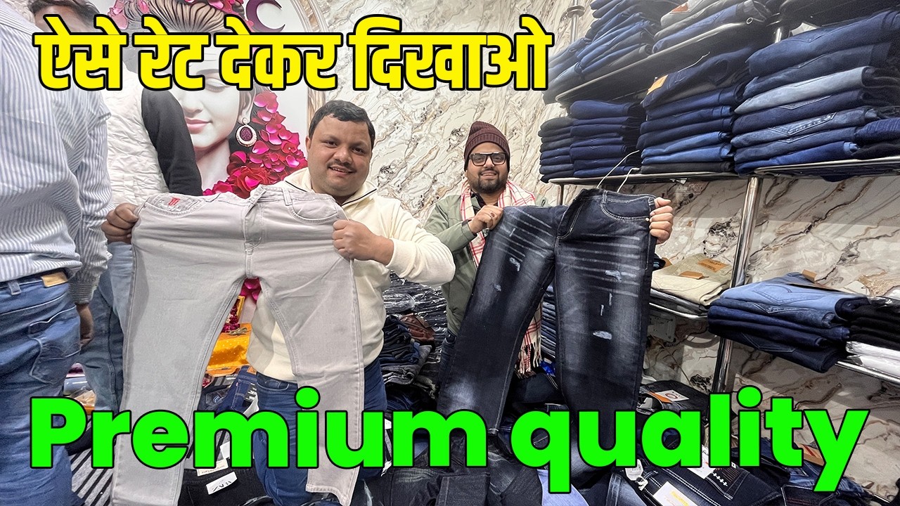 Jeans Wholesale Market In Delhi | JEANS Manufacturer in Delhi | Tank Road Jen's Wholesale Market