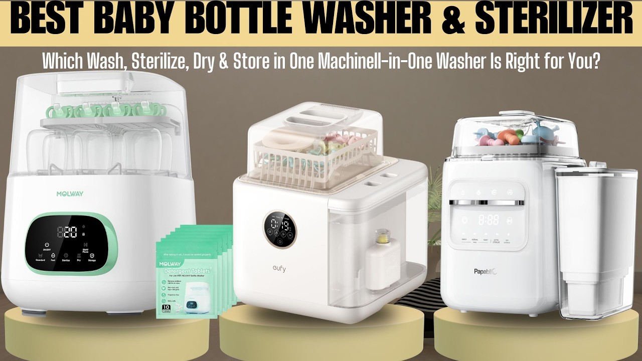Best Baby Bottle Washer & Sterilizer &ndash; Top 5 Picks for New Moms 2026