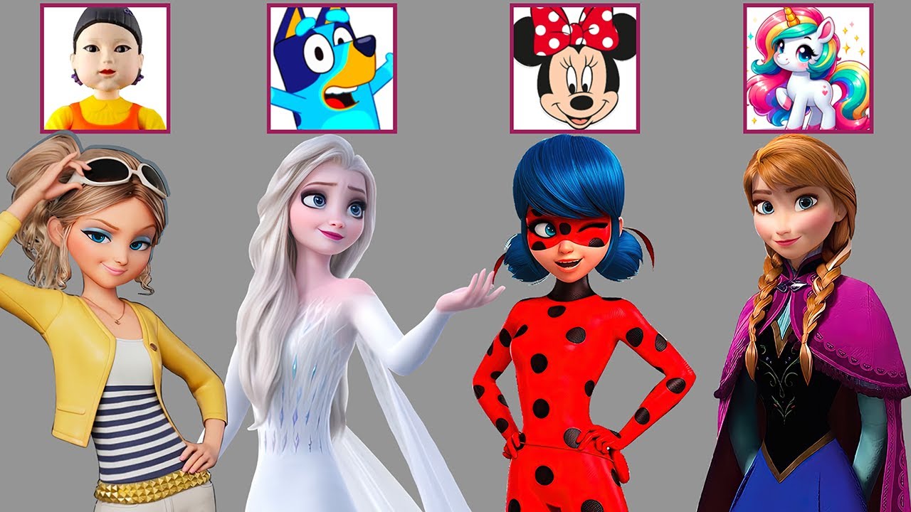 Epic Glow Up! Mermaid Queens Transformation | Elsa, Anna, Ladybug & Chloe | Fashion wow