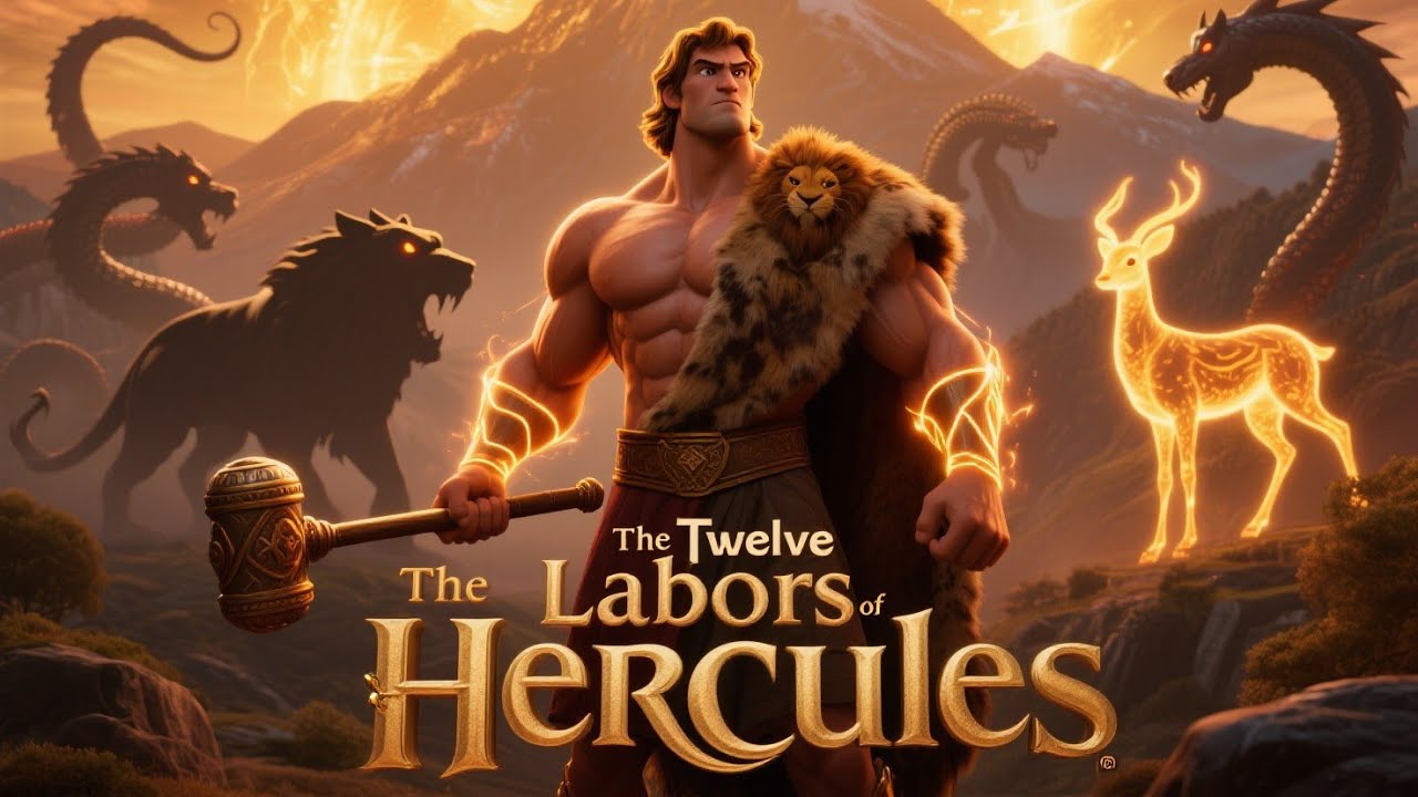 The Twelve Labors of Hercules | Epic Greek Mythology Animated Story @antoniusantonoputrochannel 
