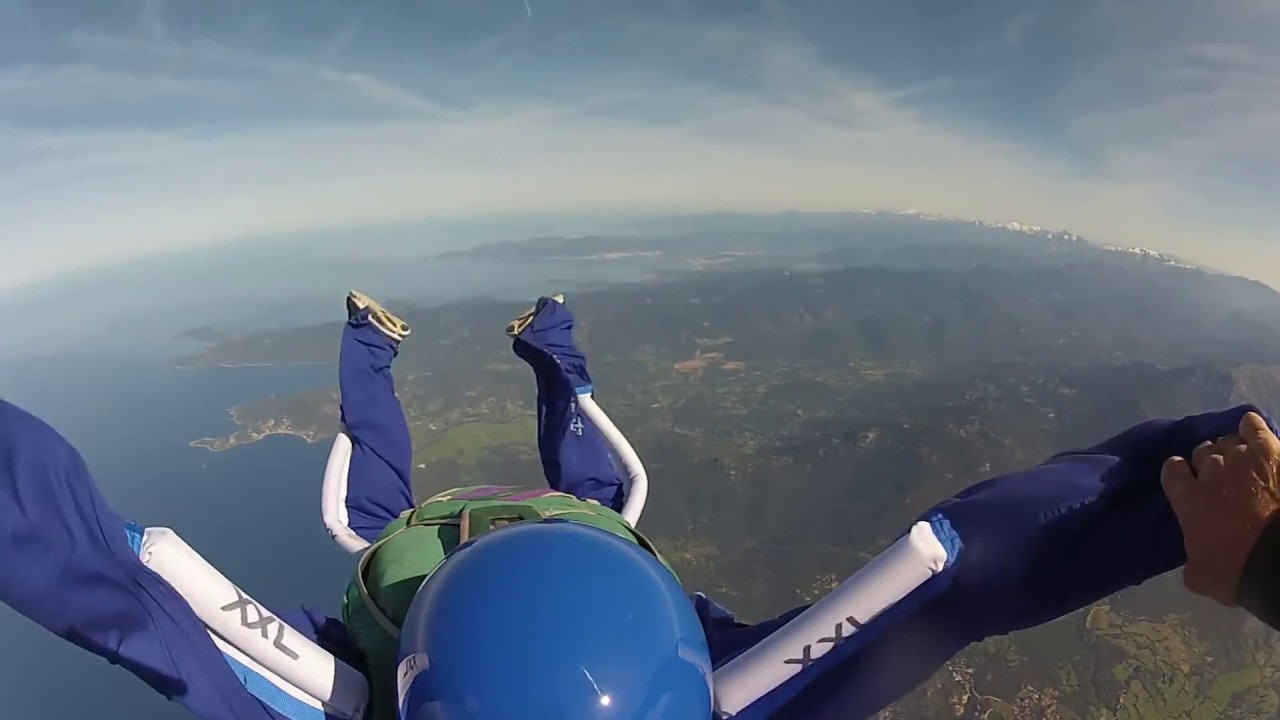 GoPro HD 2014 - Saut en Parachute (Corse)