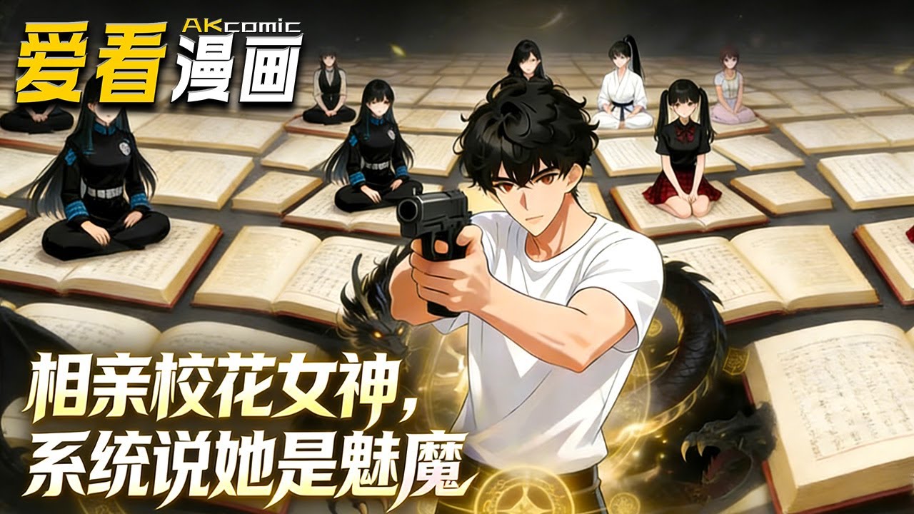 🔥【新番全集来袭】《相亲校花女神，系统说她是魅魔》 无敌系统！表面正义侠，暗地魔主蚩尤！叶天靠无敌系统解锁多重身份，打脸逆袭两不误！#搞笑 #anime #爱看漫画 #爱情