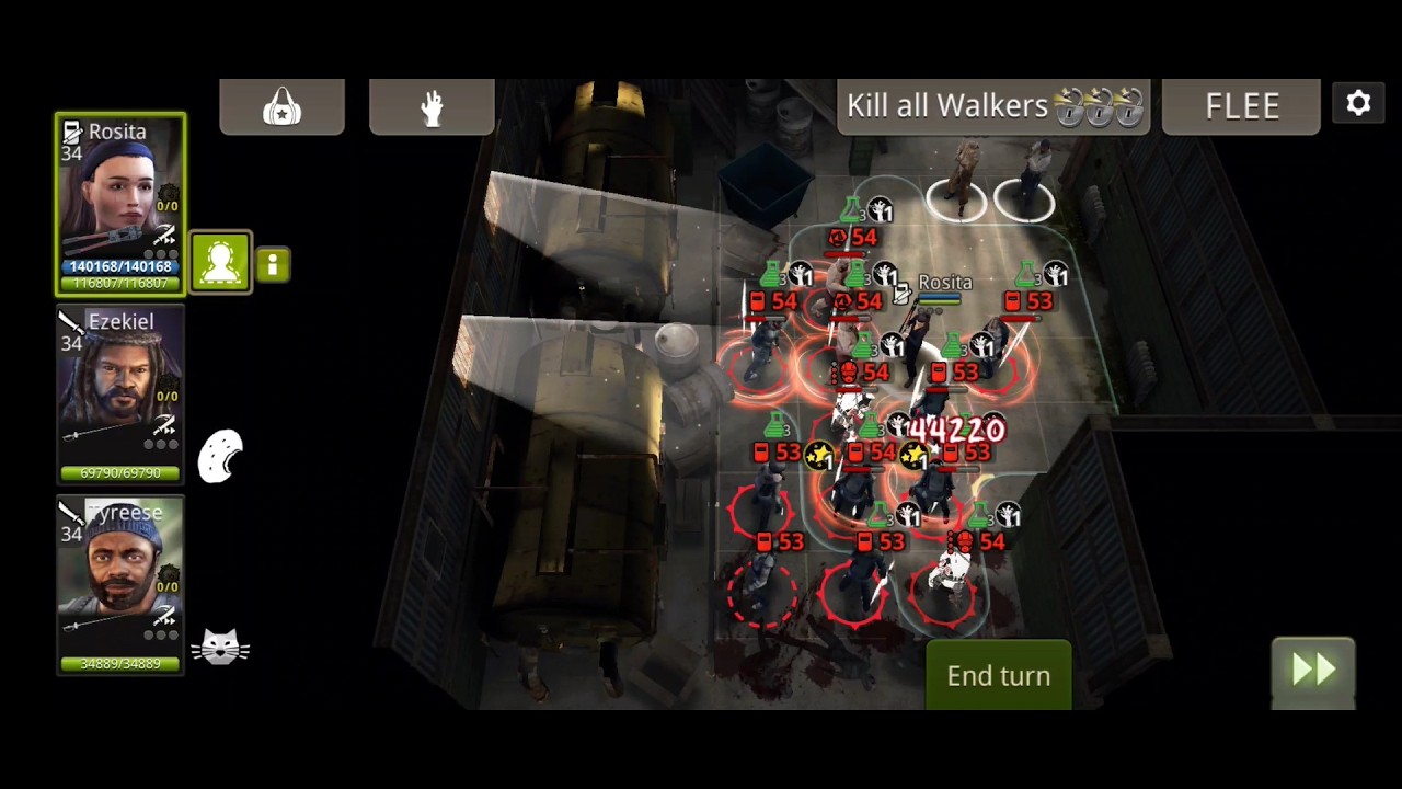 Fish in a Barrel round 86 TWD NML （百発百中）_Fighter Rosita