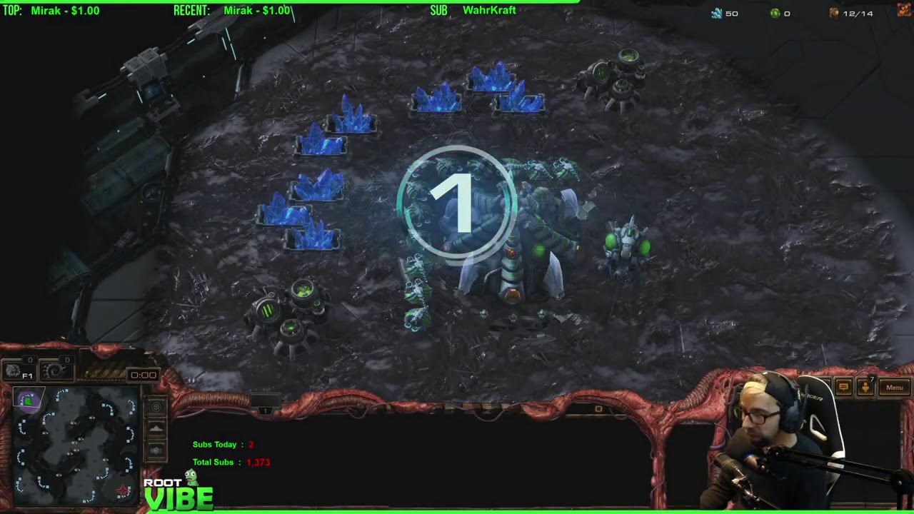 ViBE - Coaching Diamond ZvT A nice solid Ling Bane Hydra into Lurker or Ultra build