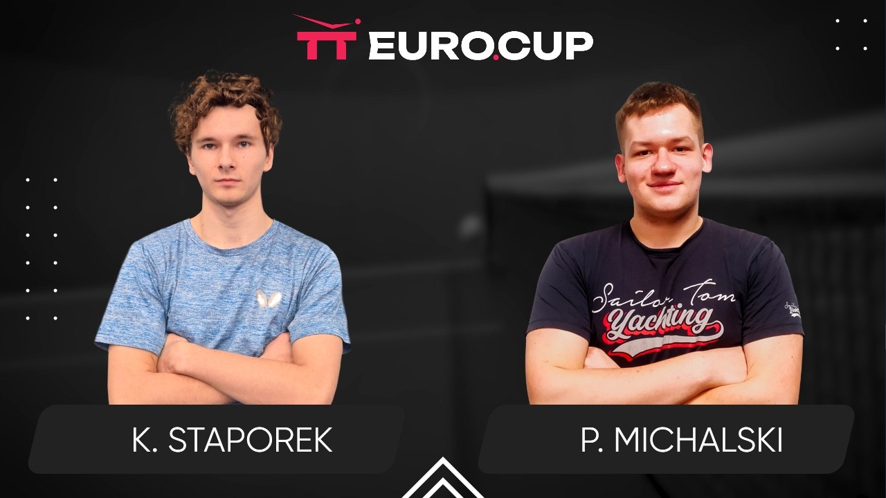21:05 Krzysztof Staporek - Piotr Michalski 20.03.2026 | TT Euro.Cup Poland Star.