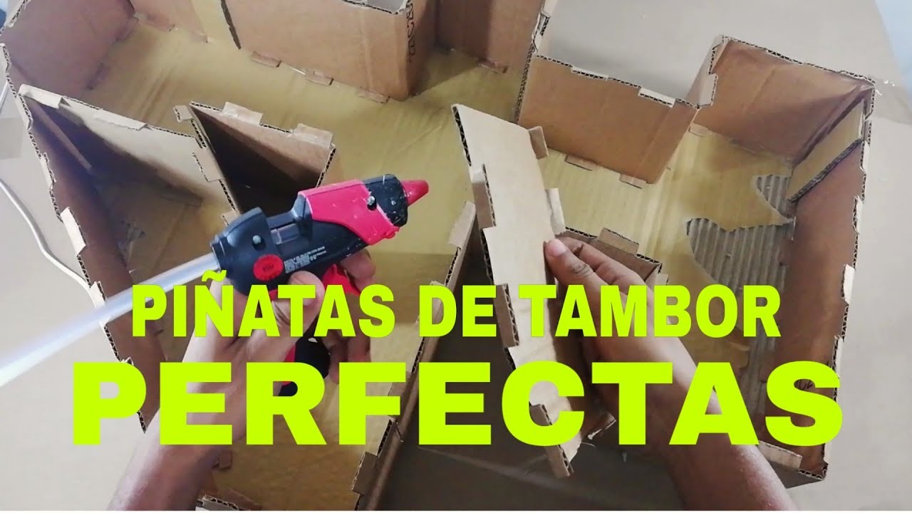 ¡COMO HACER PIÑATAS DE TAMBOR PERFECTAS!