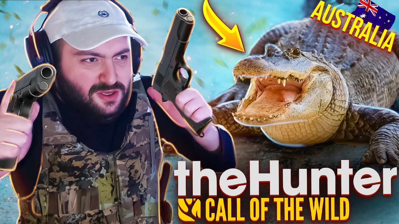 AUSTRALIA - 1T Կոկորդիլոսներ ու կենգուրուներ 🇦🇺🦘TheHunter: Call of the Wild #10