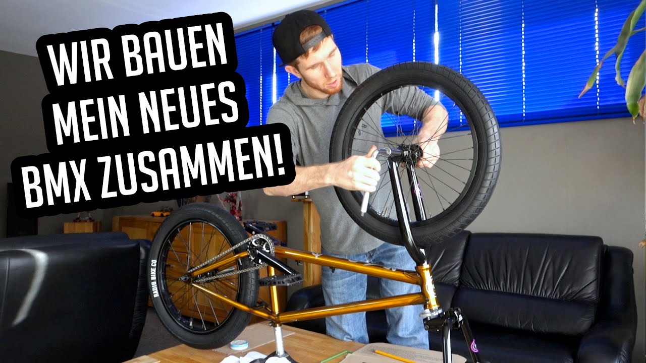 Wir bauen Schritt für Schritt, mein neues BMX zusammen!