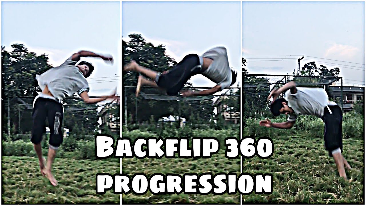 My Back Full Progression| Back flip 360 on ground 2020