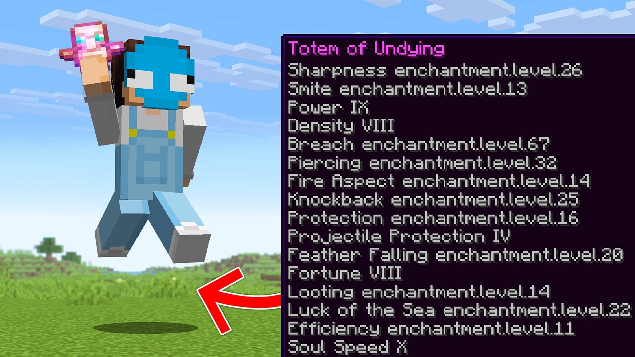 Minecraft, But Jumping Enchants Items...