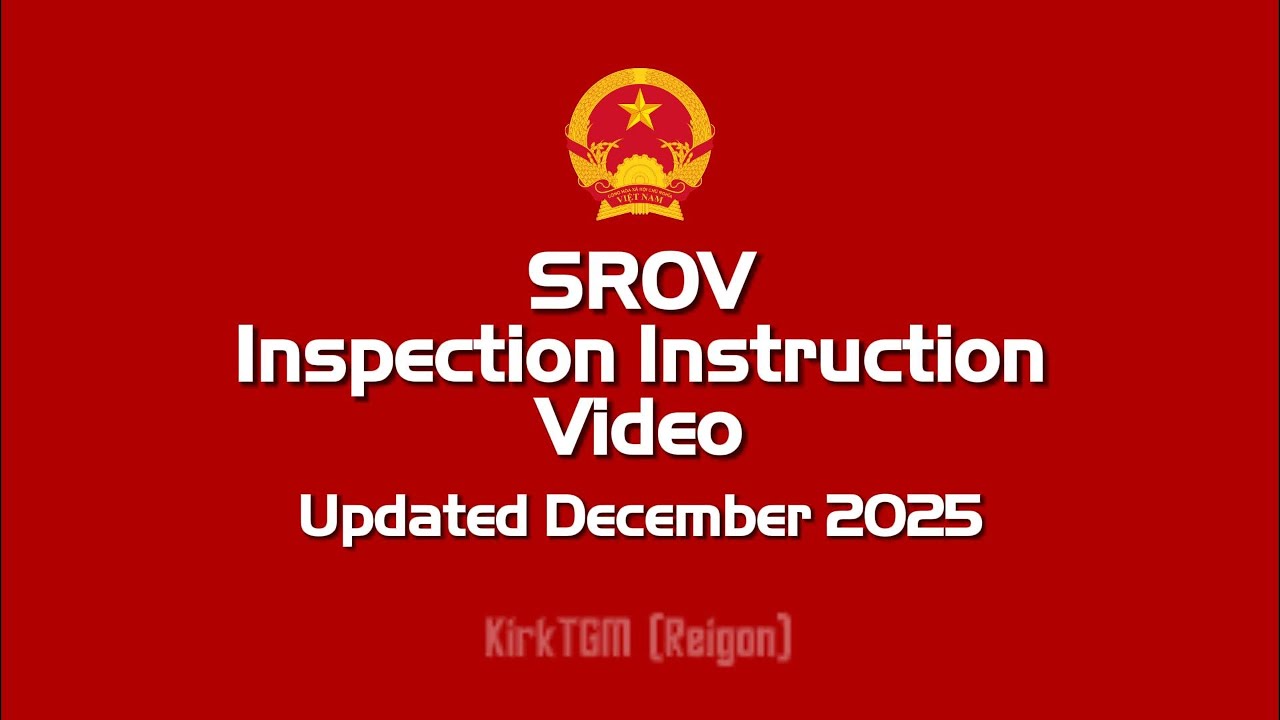 SROV | INSPECTION VIDEO | PAVN