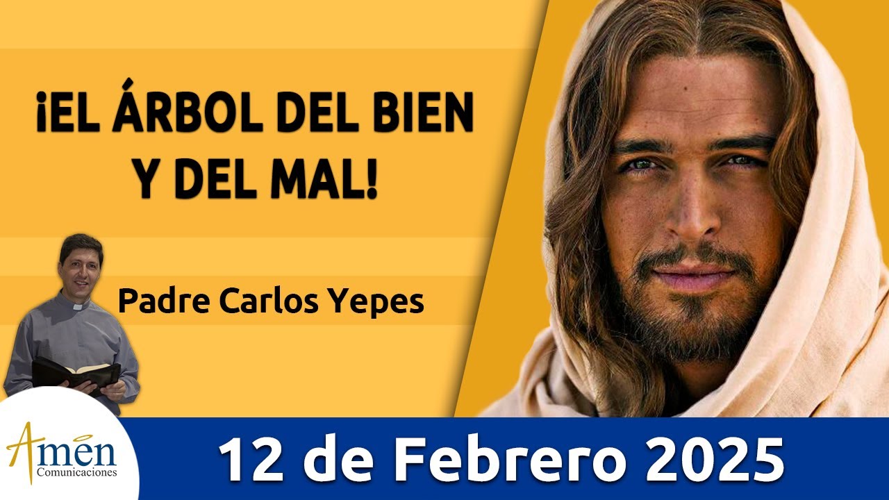 Evangelio De Hoy Miércoles 12 Febrero 2025 #PadreCarlosYepes l San Marcos 7,14-23l Misa