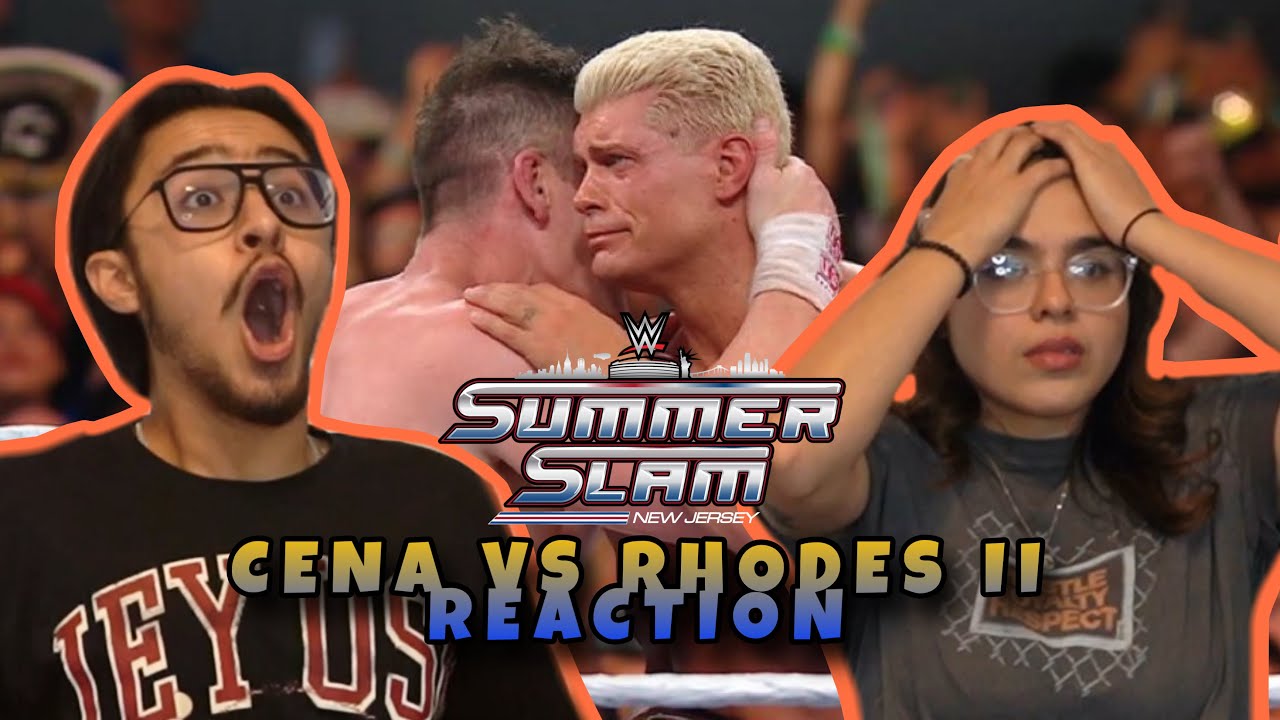 WHAT A CLASSIC | John Cena vs Cody Rhodes WWE Summerslam 2025 Reaction