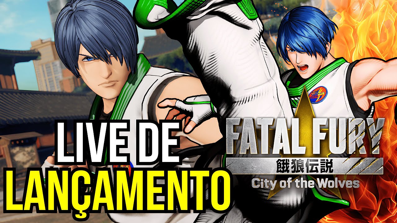 Live de lançamento do Jae Hoon no Fatal Fury City of the Wolves
